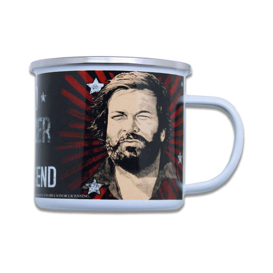 Bud Spencer Emaille Tasse The Legend Image 1
