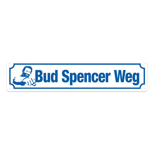 Bud Spencer Blechschild Bud Spencer Weg 46 x 10 cm Image