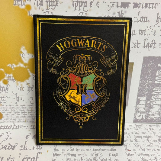 Harry Potter Notizbuch Hogwarts Black Image 1