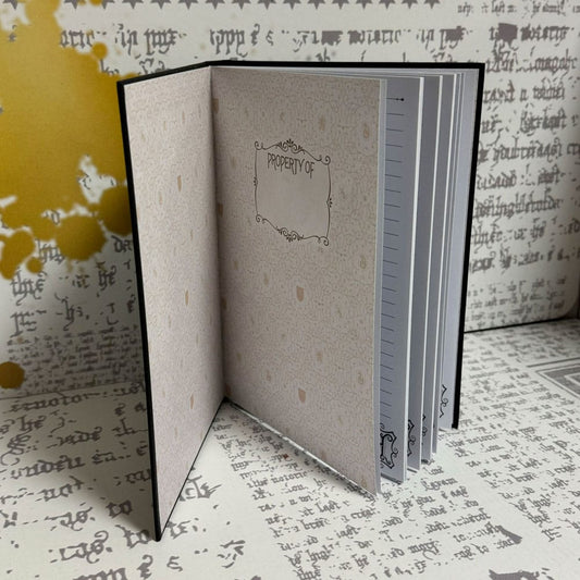 Harry Potter Notizbuch Hogwarts Black Image 2