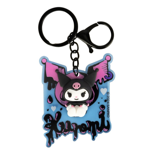Sanrio 3D Acryl Schlüsselanhänger Kuromi Image 1