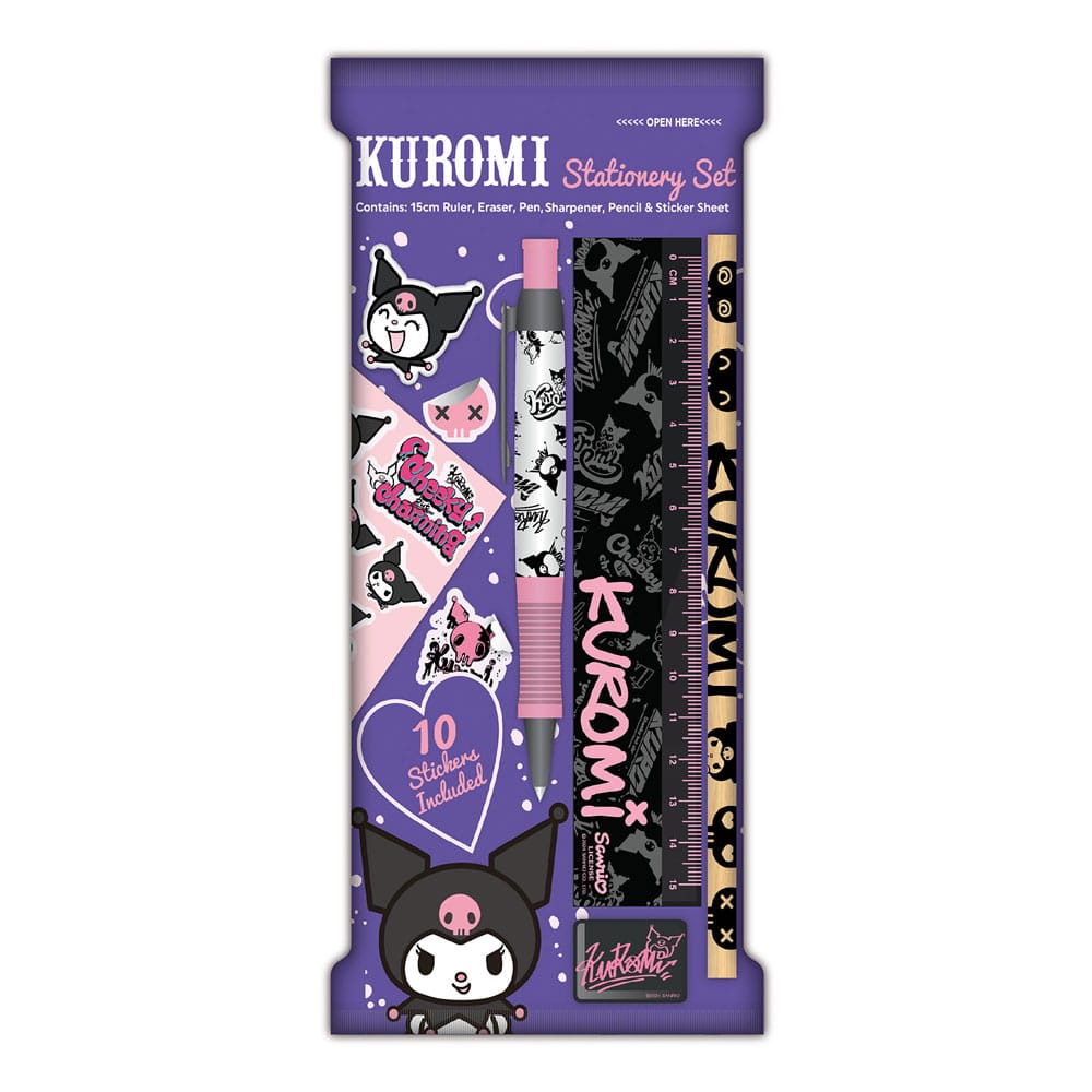 Sanrio Schreibset 6er-Pack Kuromi Image