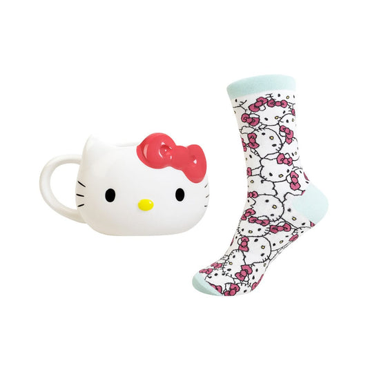 Sanrio Set 3D Tasse und Socken Hello Kitty Image 1