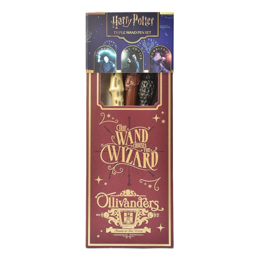 Harry Potter 3er-Pack Zauberstabstifte Magical Locations Image 1