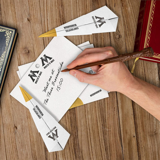 Harry Potter Notizblock mit Kugelschreiber Magical Location Image 2