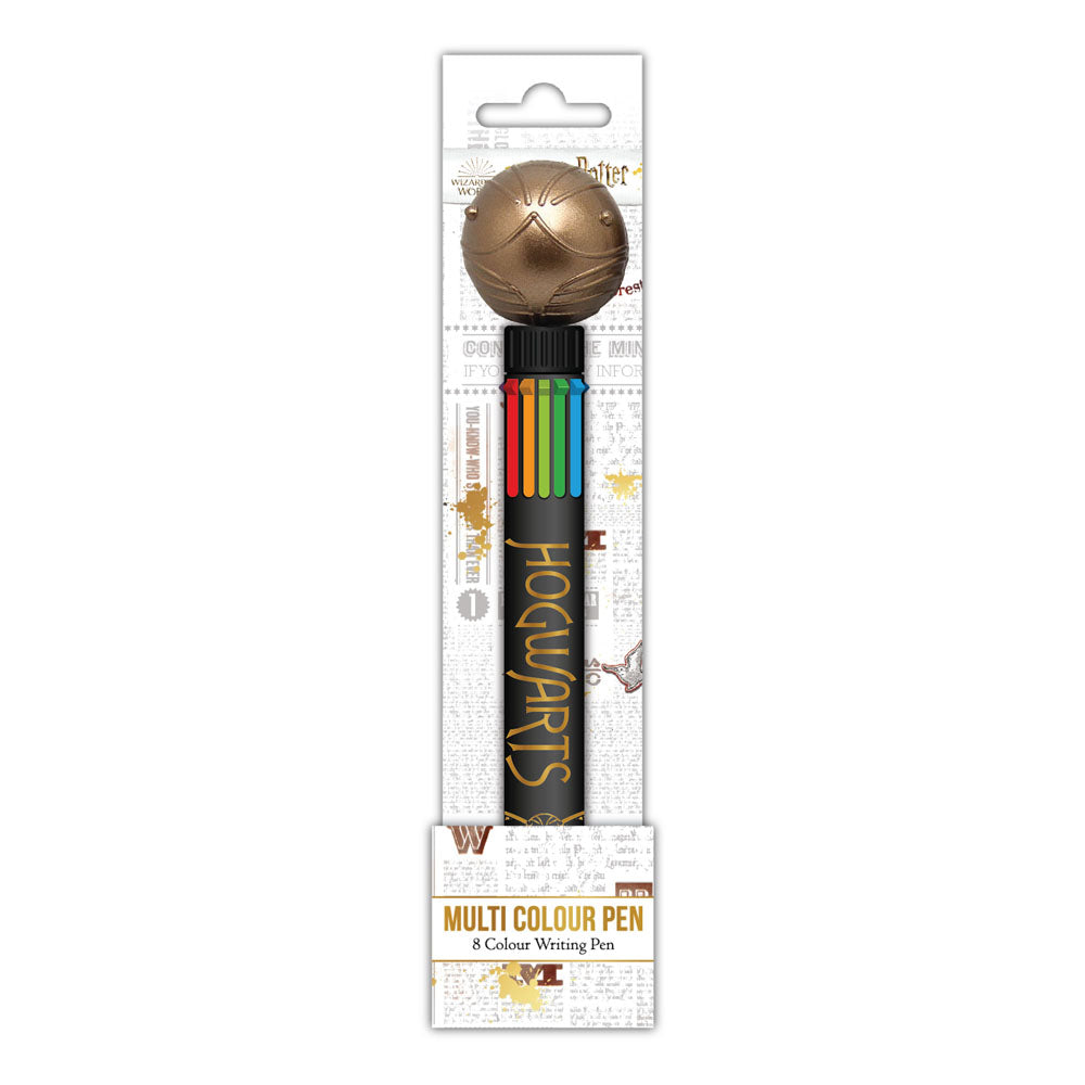 Harry Potter Mehrfarbiger Stift Goldener Schnatz Image 2