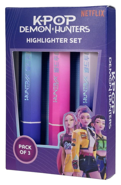 KPop Demon Hunters Textmarker 3er-Pack Huntr/x Image 2