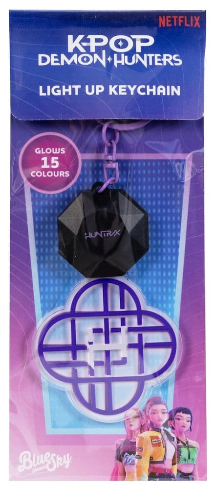 KPop Demon Hunters Schlüsselanhänger mit Licht Huntr/x Image 1