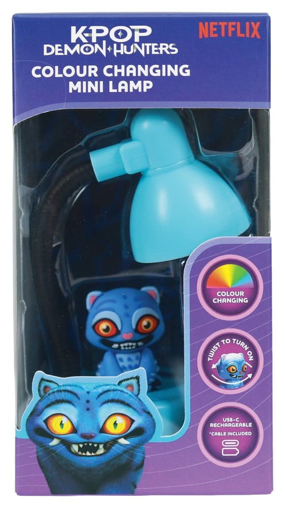 KPop Demon Hunters Mini LED-Lampe mit Figur Derpy 11 cm Image 8