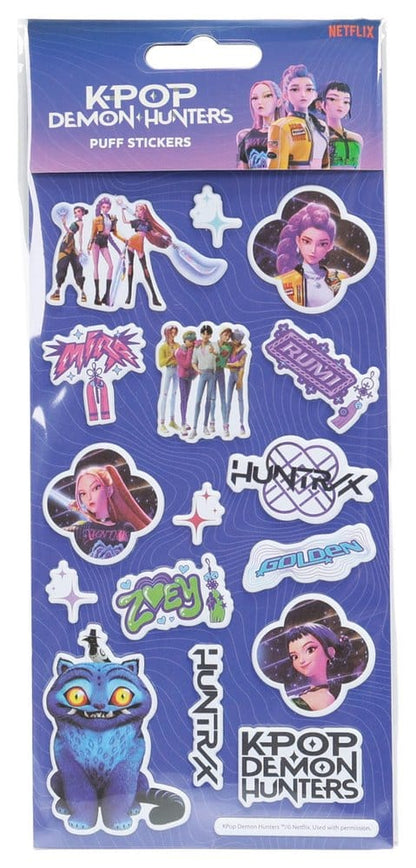 KPop Demon Hunters Sticker Set Puff Image 1