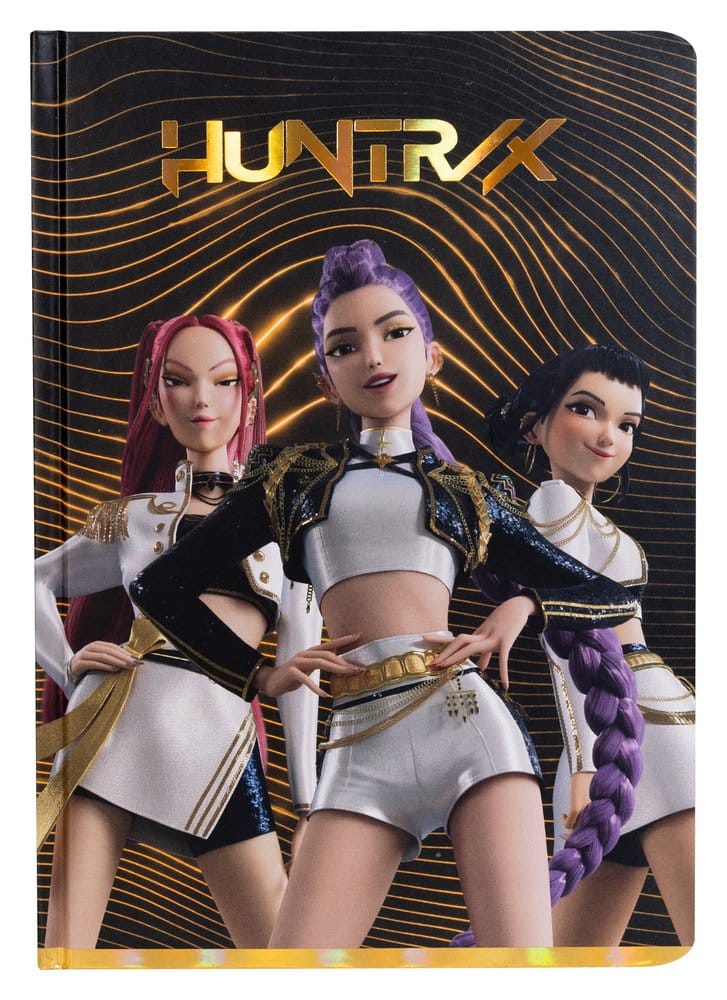 KPop Demon Hunters A5 Notizbuch Golden Image 1