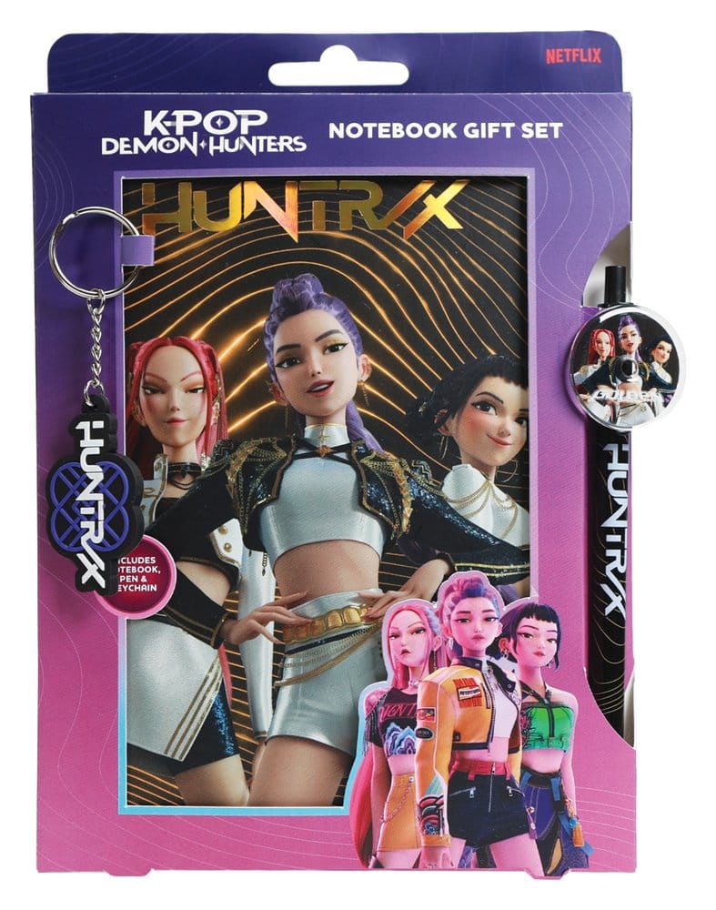 KPop Demon Hunters Notizbuch Geschenk-Set Golden Image 1