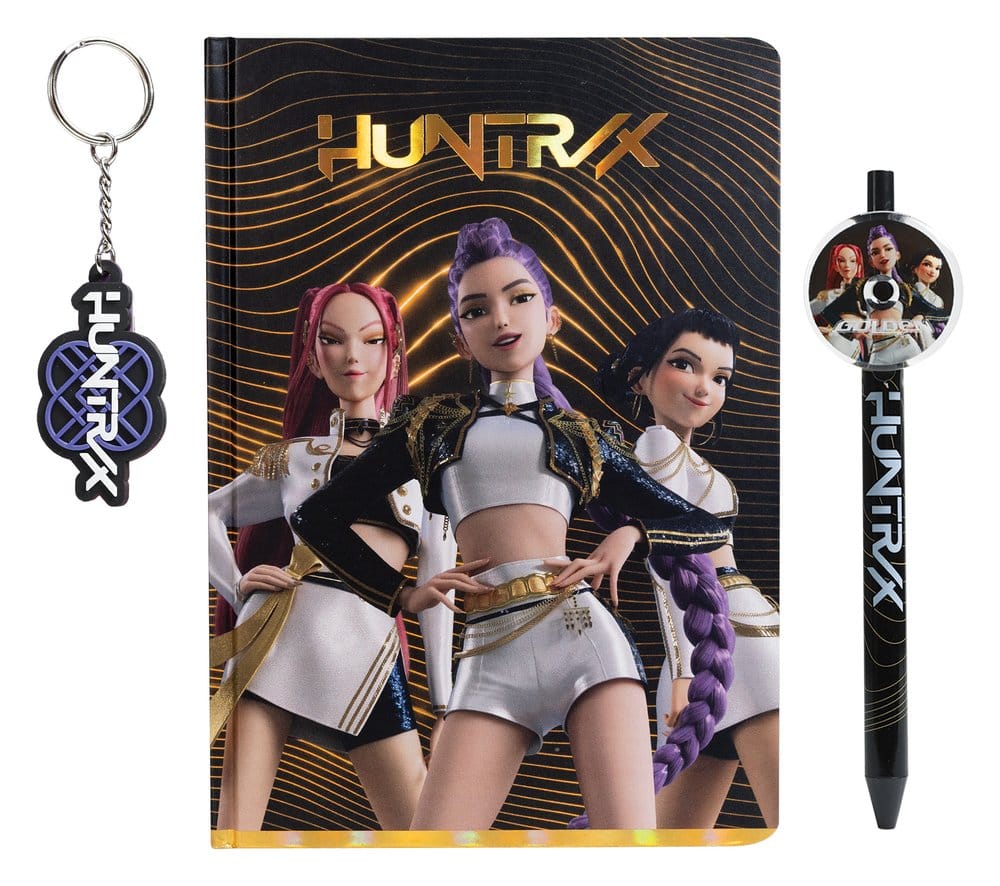 KPop Demon Hunters Notizbuch Geschenk-Set Golden Image 4