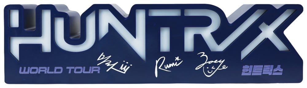 KPop Demon Hunters Lampe Huntr/x Logo Image 1