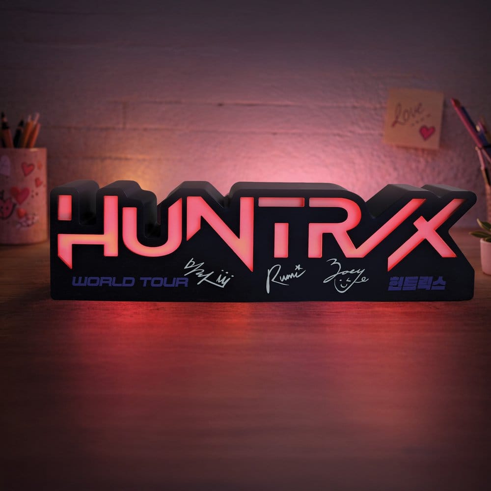 KPop Demon Hunters Lampe Huntr/x Logo Image 2