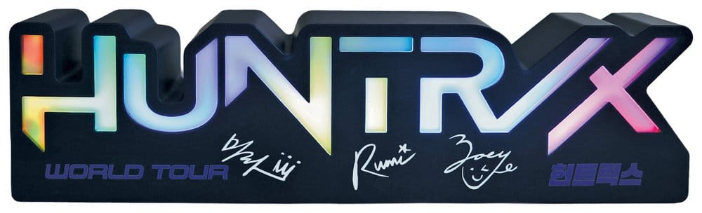 KPop Demon Hunters Lampe Huntr/x Logo Image 6