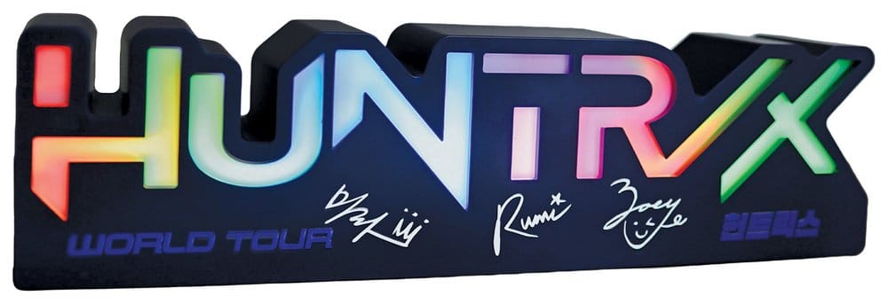 KPop Demon Hunters Lampe Huntr/x Logo Image 7