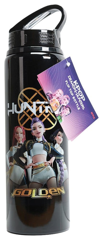 KPop Demon Hunters Flip Top Trinkflasche Golden Image 3