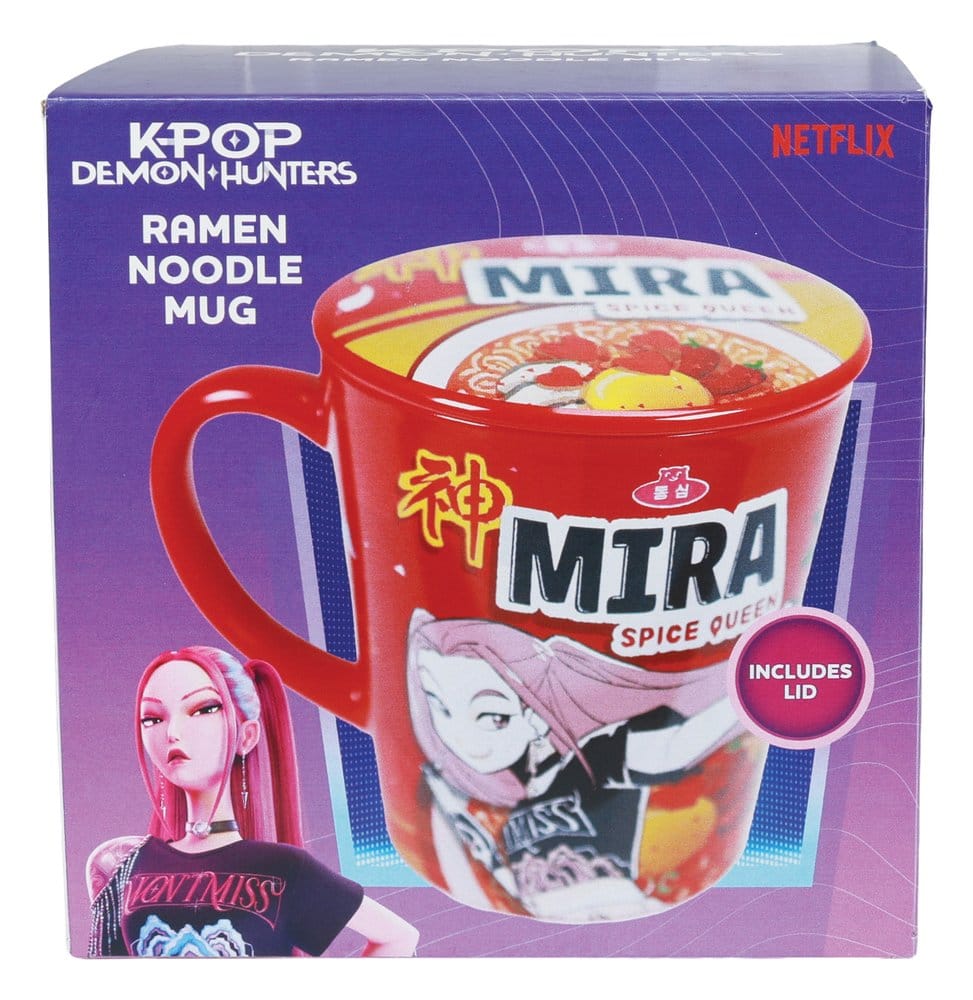 Kpop Demon Hunters Tasse mit Deckel Huntr/x Ramen Image 3