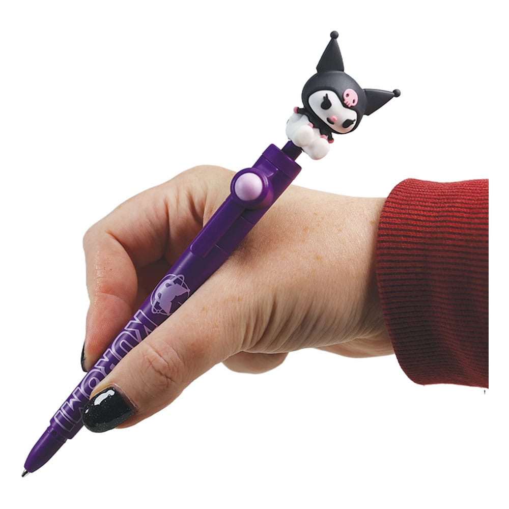 Sanrio Fidget Kugelschreiber Kuromi Purple Image 2