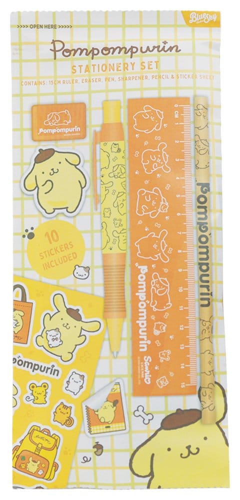 Sanrio Schreibset 6er-Pack Pompompurin Image 2