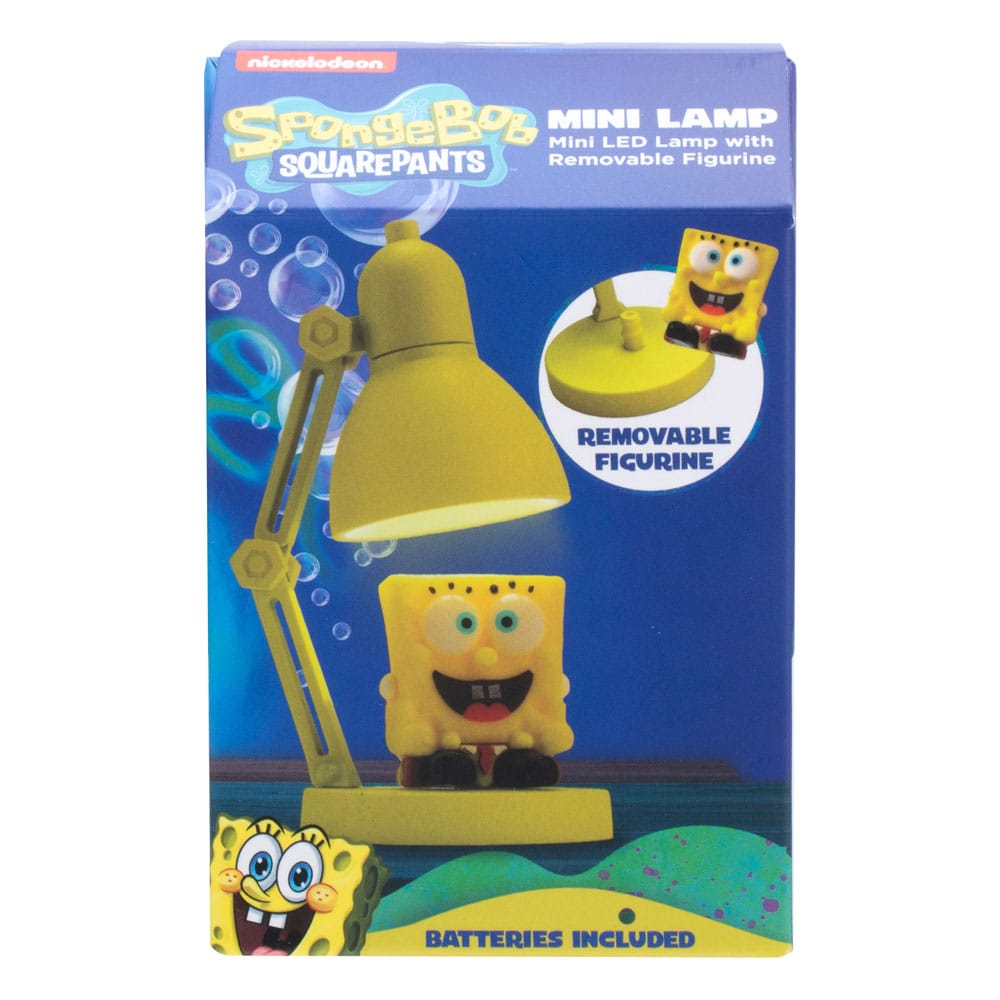 SpongeBob Schwammkopf Mini LED-Lampe mit Figur 10 cm Image 3