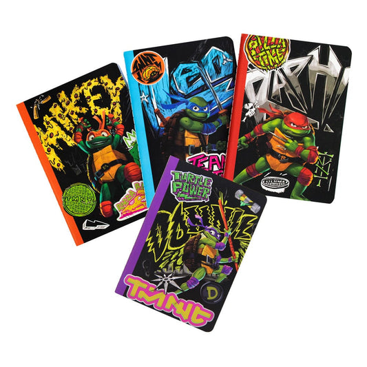 Teenage Mutant Ninja Turtles 4er-Pack Notizbücher Image 1