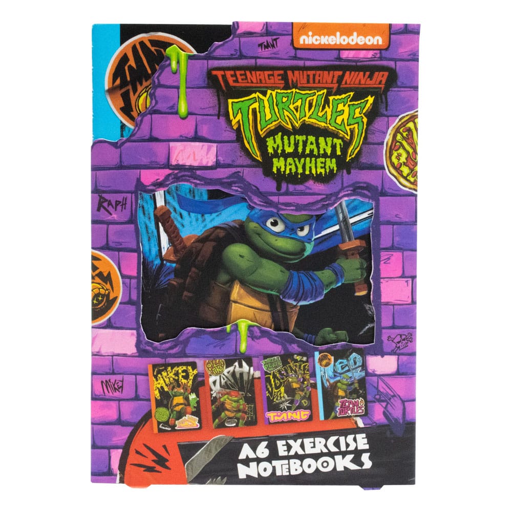 Teenage Mutant Ninja Turtles 4er-Pack Notizbücher Image 3