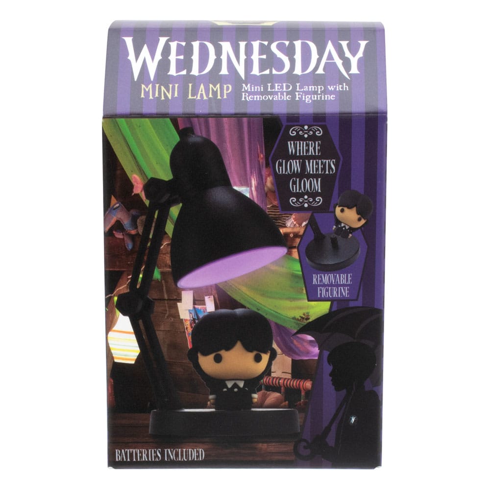 Wednesday Mini LED-Lampe mit Figur 10 cm Image 2