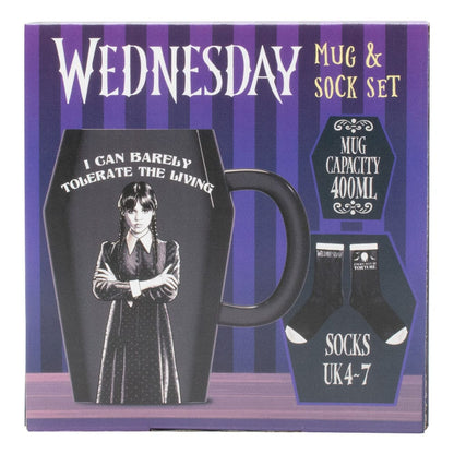 Wednesday Set Tasse und Socken Image 3