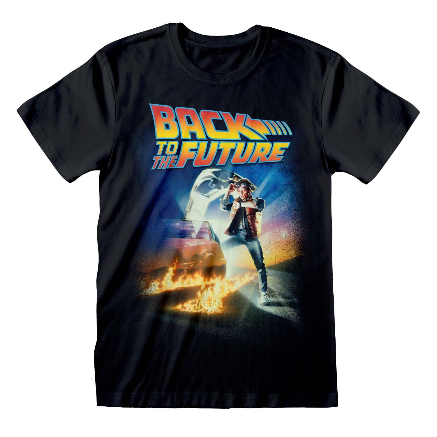Zurück in die Zukunft T-Shirt Poster Größe XL Image