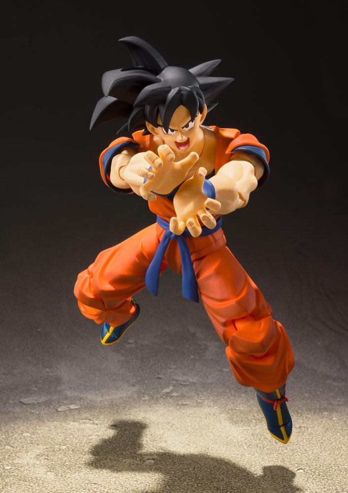 Dragon Ball Z S.H. Figuarts Actionfigur Son Goku (A Saiyan Raised On Earth) 14 cm Image 1