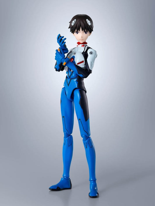 Evangelion S.H.Figuarts Actionfigur Shinji Ikari 14 cm Image 1