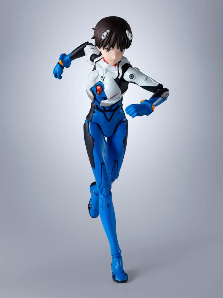 Evangelion S.H.Figuarts Actionfigur Shinji Ikari 14 cm Image 3