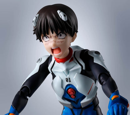 Evangelion S.H.Figuarts Actionfigur Shinji Ikari 14 cm Image 5