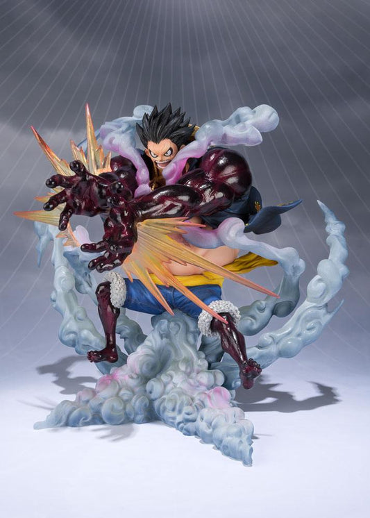 One Piece FiguartsZERO PVC Statue Monkey D. Ruffy Gear 4 Leo Bazooka Reissue 18 cm Image 1