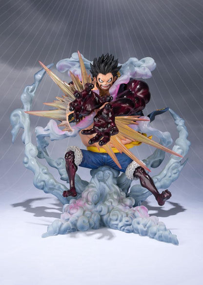 One Piece FiguartsZERO PVC Statue Monkey D. Ruffy Gear 4 Leo Bazooka Reissue 18 cm Image 2