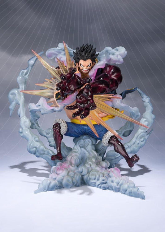 One Piece FiguartsZERO PVC Statue Monkey D. Ruffy Gear 4 Leo Bazooka Reissue 18 cm Image 2
