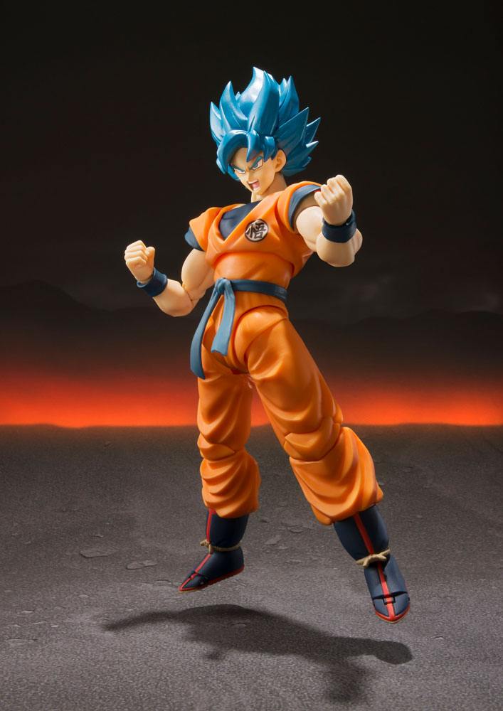 Dragon Ball Super Broly S.H. Figuarts Actionfigur Super Saiyajin God Super Saiyajin Goku Super 14 cm Image 2