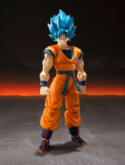 Dragon Ball Super Broly S.H. Figuarts Actionfigur Super Saiyajin God Super Saiyajin Goku Super 14 cm Image 1