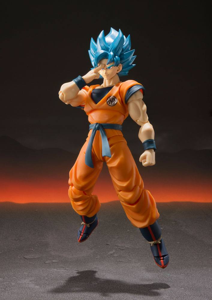 Dragon Ball Super Broly S.H. Figuarts Actionfigur Super Saiyajin God Super Saiyajin Goku Super 14 cm Image 4