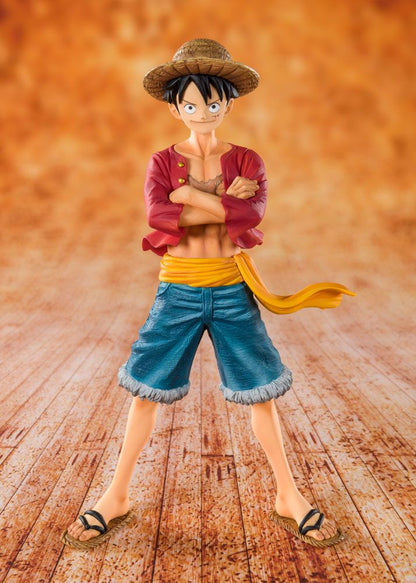 One Piece FiguartsZERO PVC Statue Strohhut Ruffy 14 cm Image 1