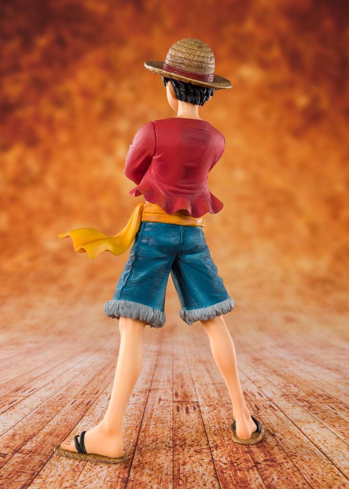 One Piece FiguartsZERO PVC Statue Strohhut Ruffy 14 cm Image 2