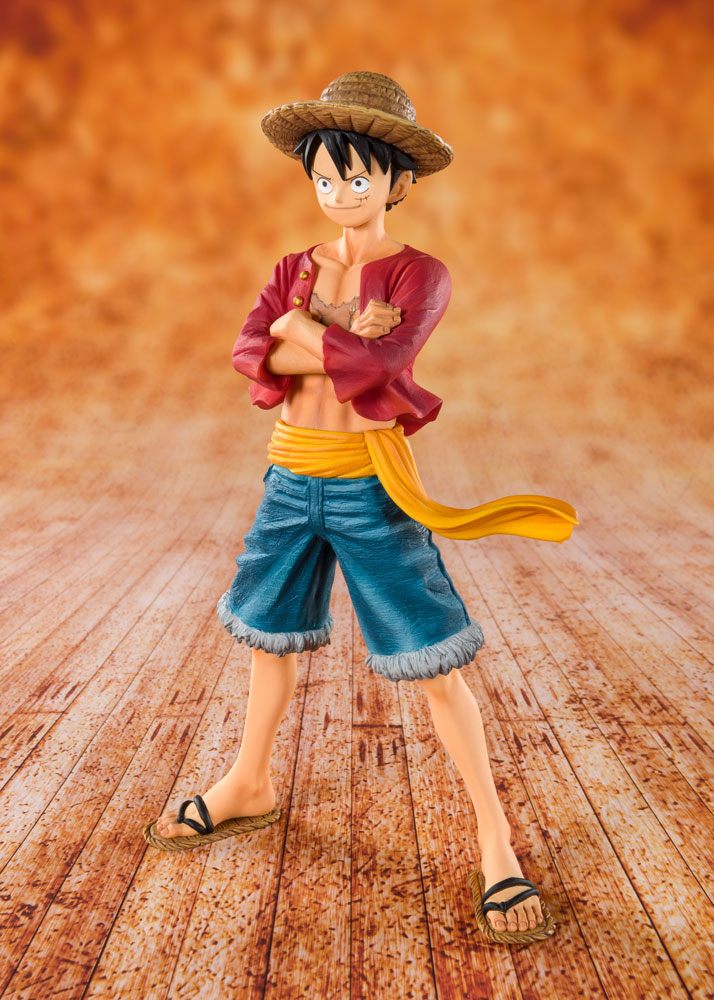 One Piece FiguartsZERO PVC Statue Strohhut Ruffy 14 cm Image 3