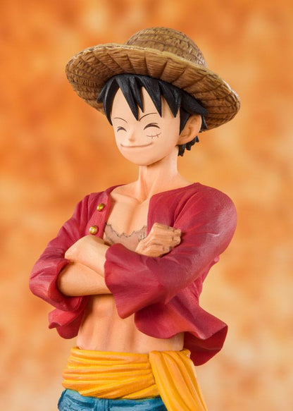 One Piece FiguartsZERO PVC Statue Strohhut Ruffy 14 cm Image 4