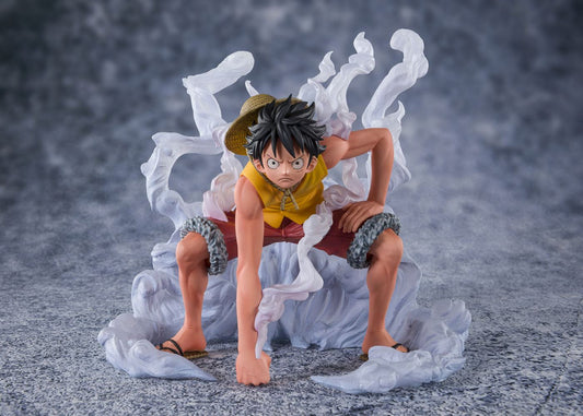 One Piece FiguartsZERO PVC Statue Monkey D. Luffy Summit Battle Reissue 12 cm Image 1