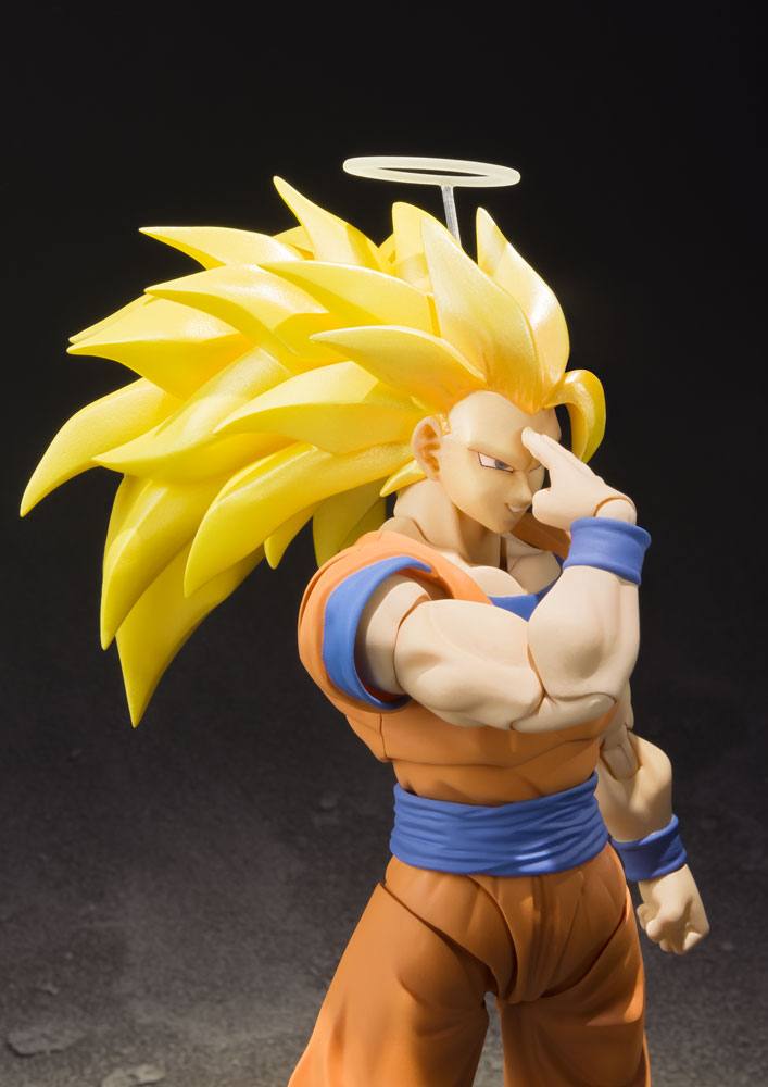 Dragon Ball Z S.H. Figuarts Actionfigur SSJ 3 Son Goku 16 cm Image 3