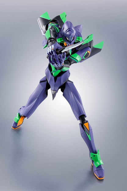 Evangelion: 3.0+1.0 Thrice Upon a Time Robot Spirits Actionfigur (Side EVA) Evangelion Test Type-01 + Spear of Cassius Renewal Color Edition Reissue Image 1