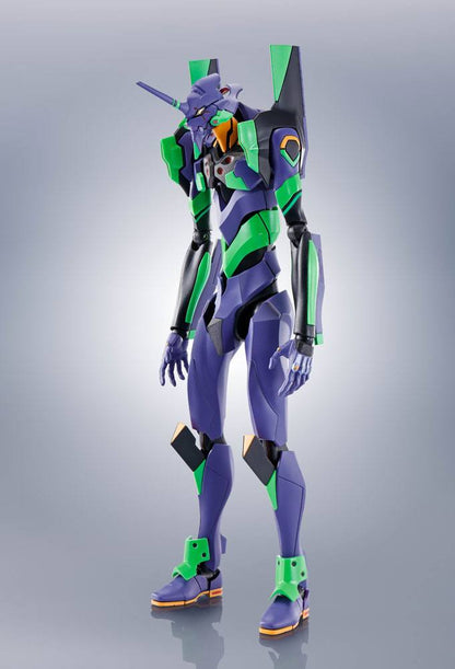 Evangelion: 3.0+1.0 Thrice Upon a Time Robot Spirits Actionfigur (Side EVA) Evangelion Test Type-01 + Spear of Cassius Renewal Color Edition Reissue Image 3