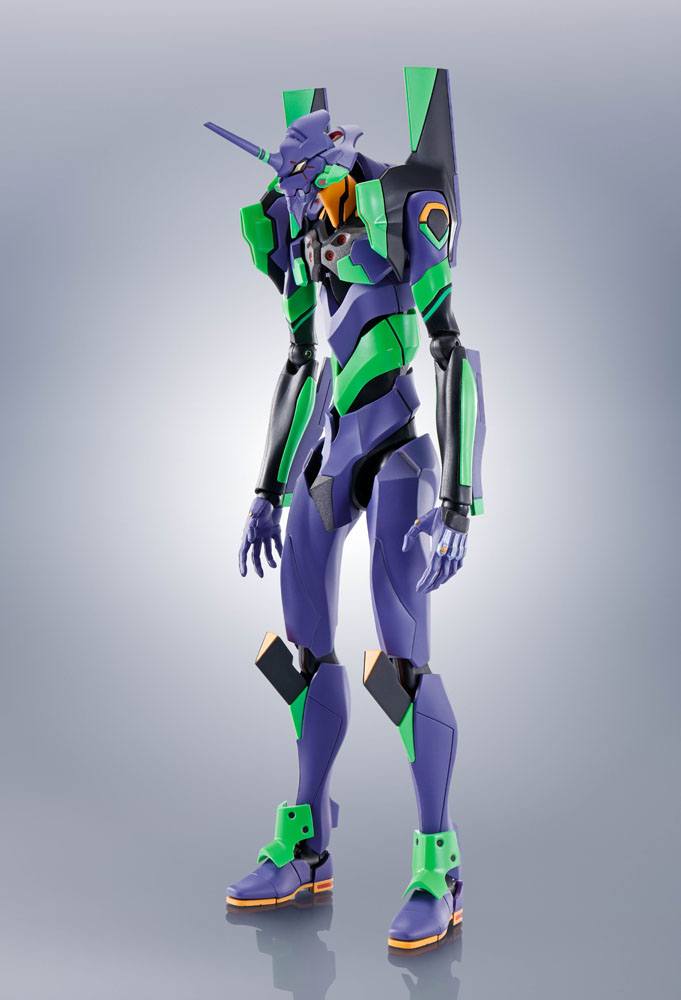 Evangelion: 3.0+1.0 Thrice Upon a Time Robot Spirits Actionfigur (Side EVA) Evangelion Test Type-01 + Spear of Cassius Renewal Color Edition Reissue Image 3